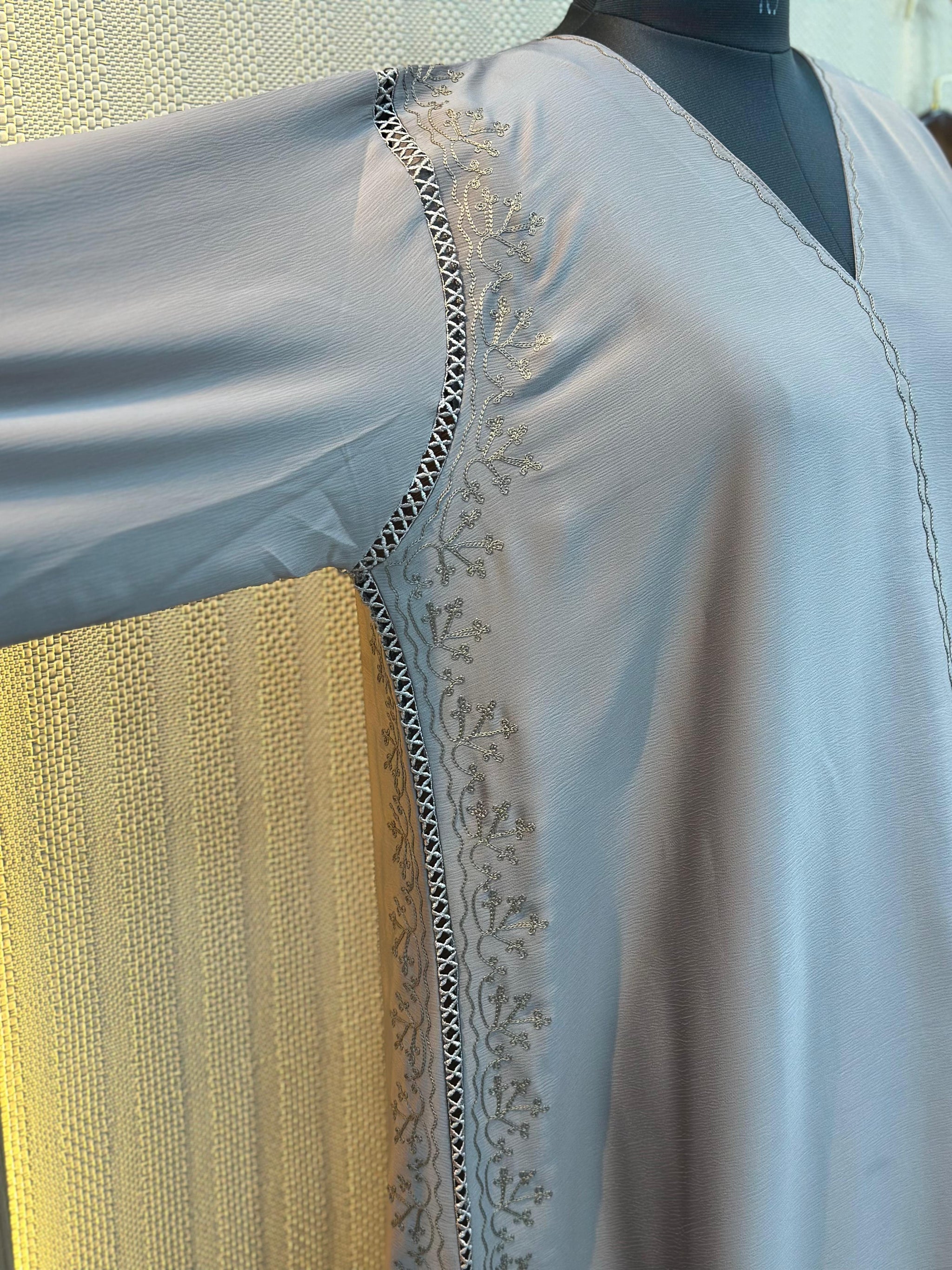 649 The Premium Abaya - Greige