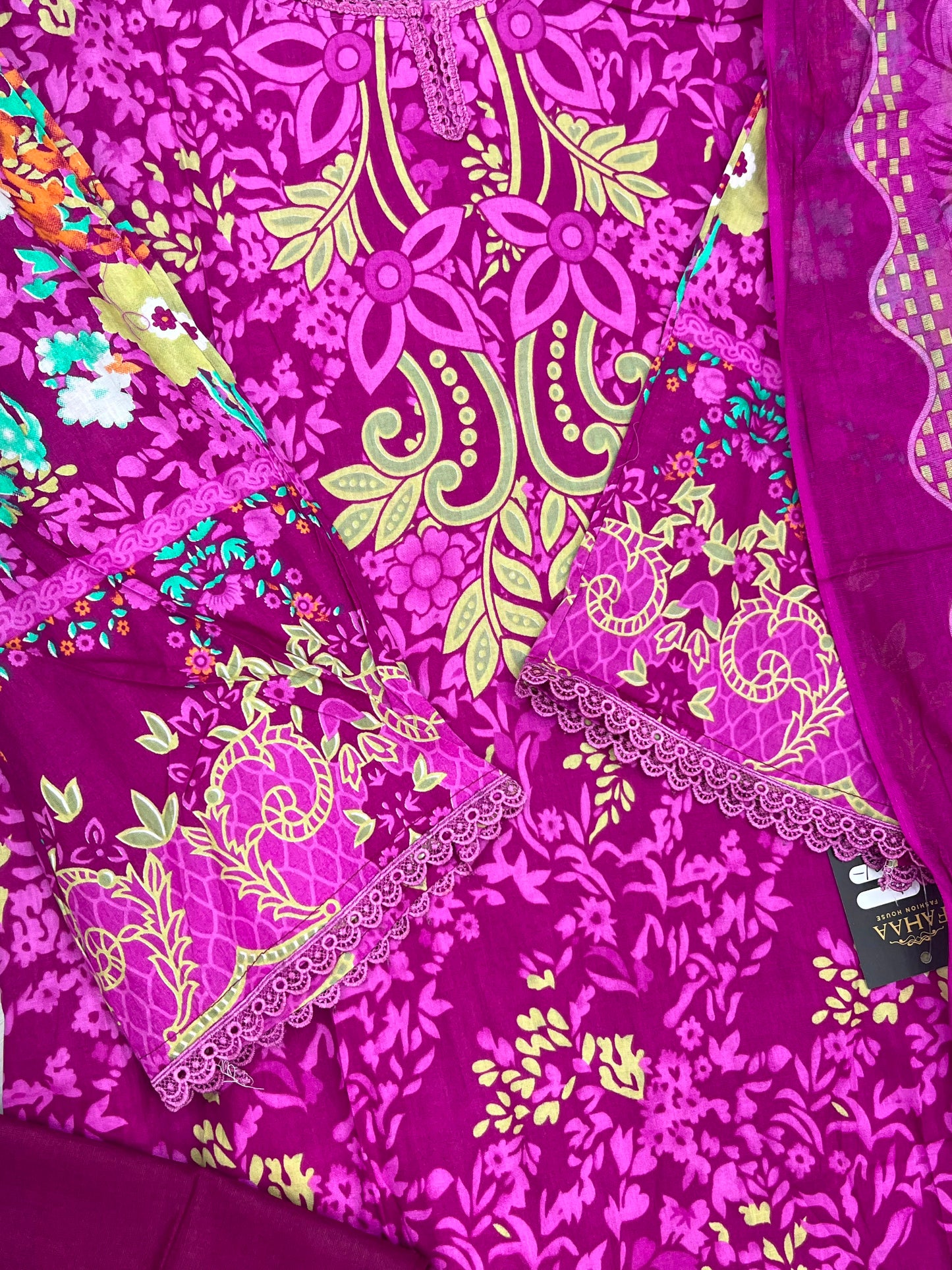 1323 Pakistani Printed Suit