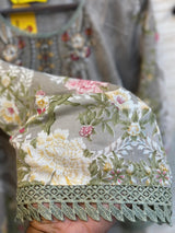 419 Jade Pakistani Embroidery Suit