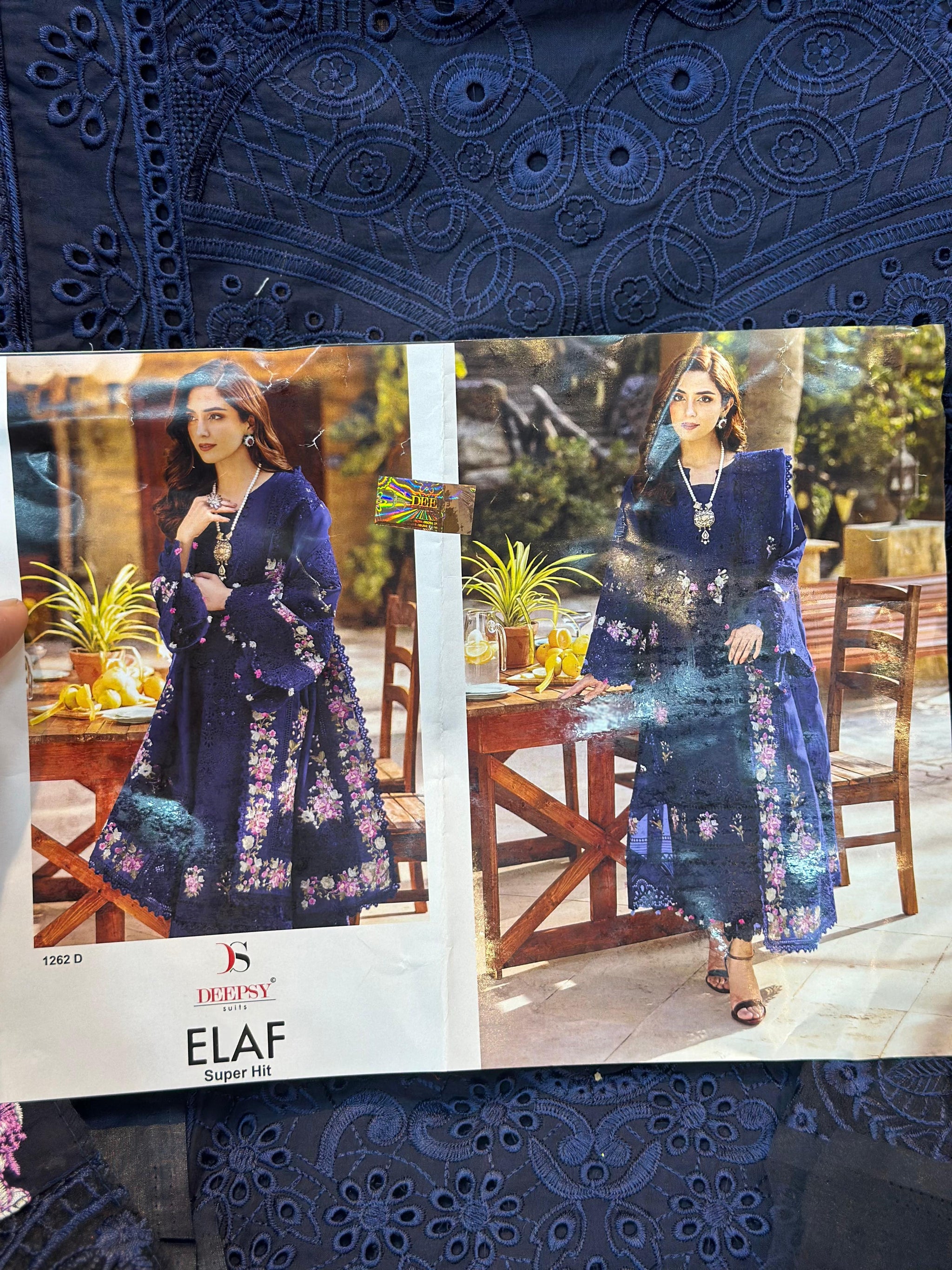 517 Elaf Unstitched suit