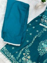 932 Pakistani Embroidered Suit
