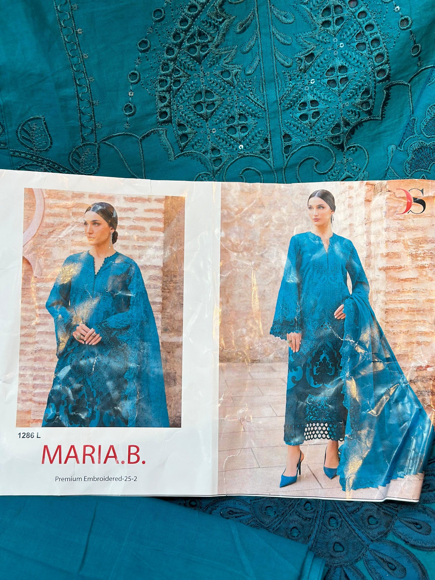 531 Maria-B Unstitched suit