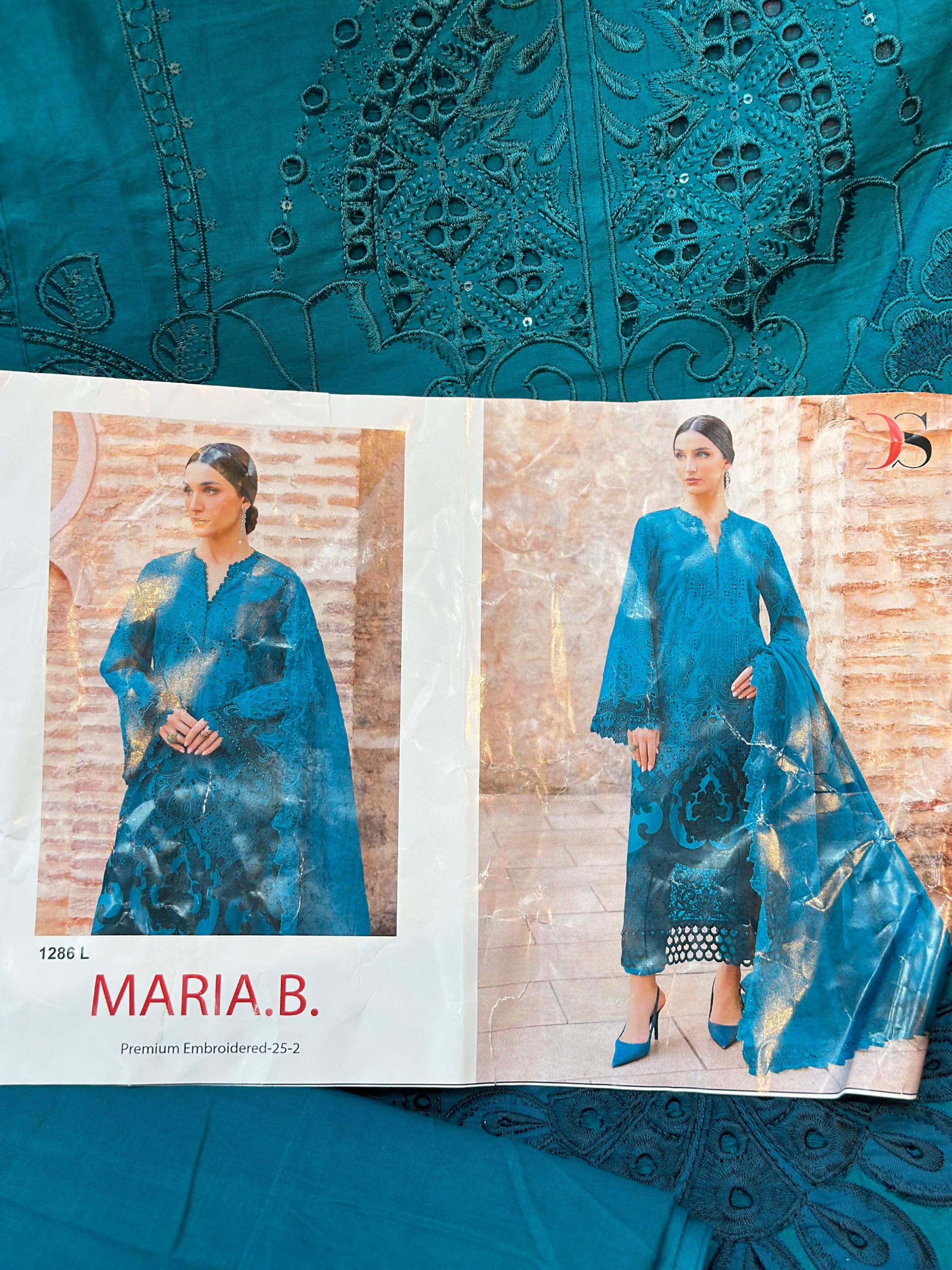 531 Maria-B Unstitched suit