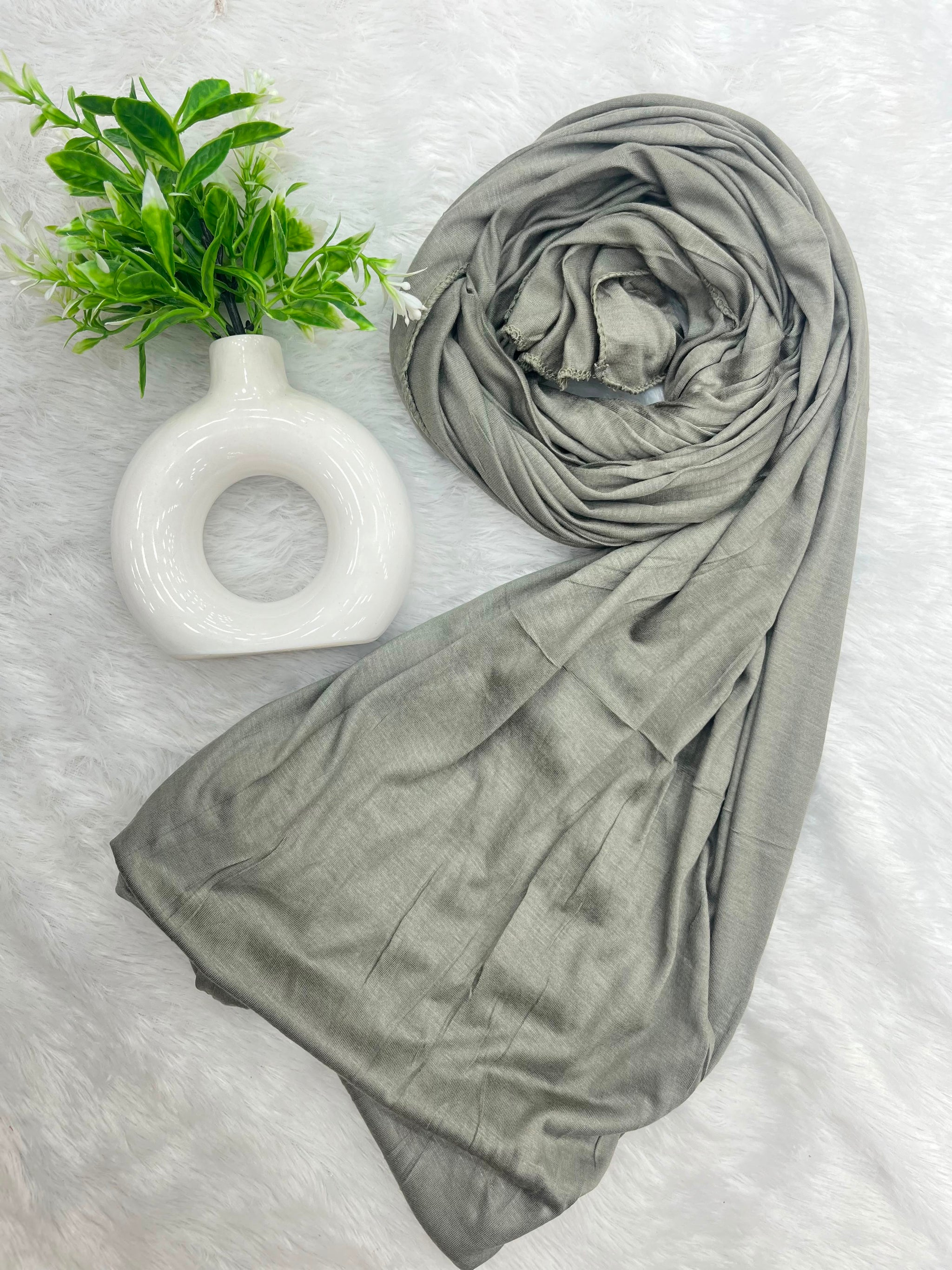 1188 Modest Jersey Hijab - Dusty Olive