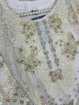1433 Heavy Pakistani Partywear -  Off White