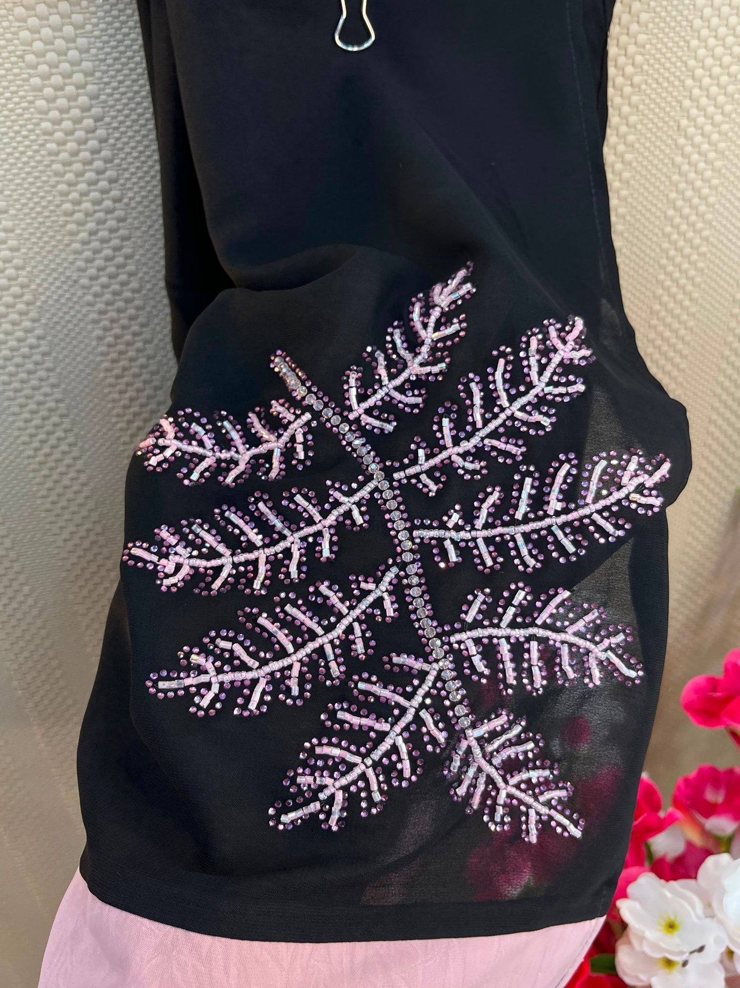 1118 The Premium Abaya - Pale Lavender
