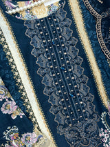 1498 Pakistani Heavy Lawn Suit - 8