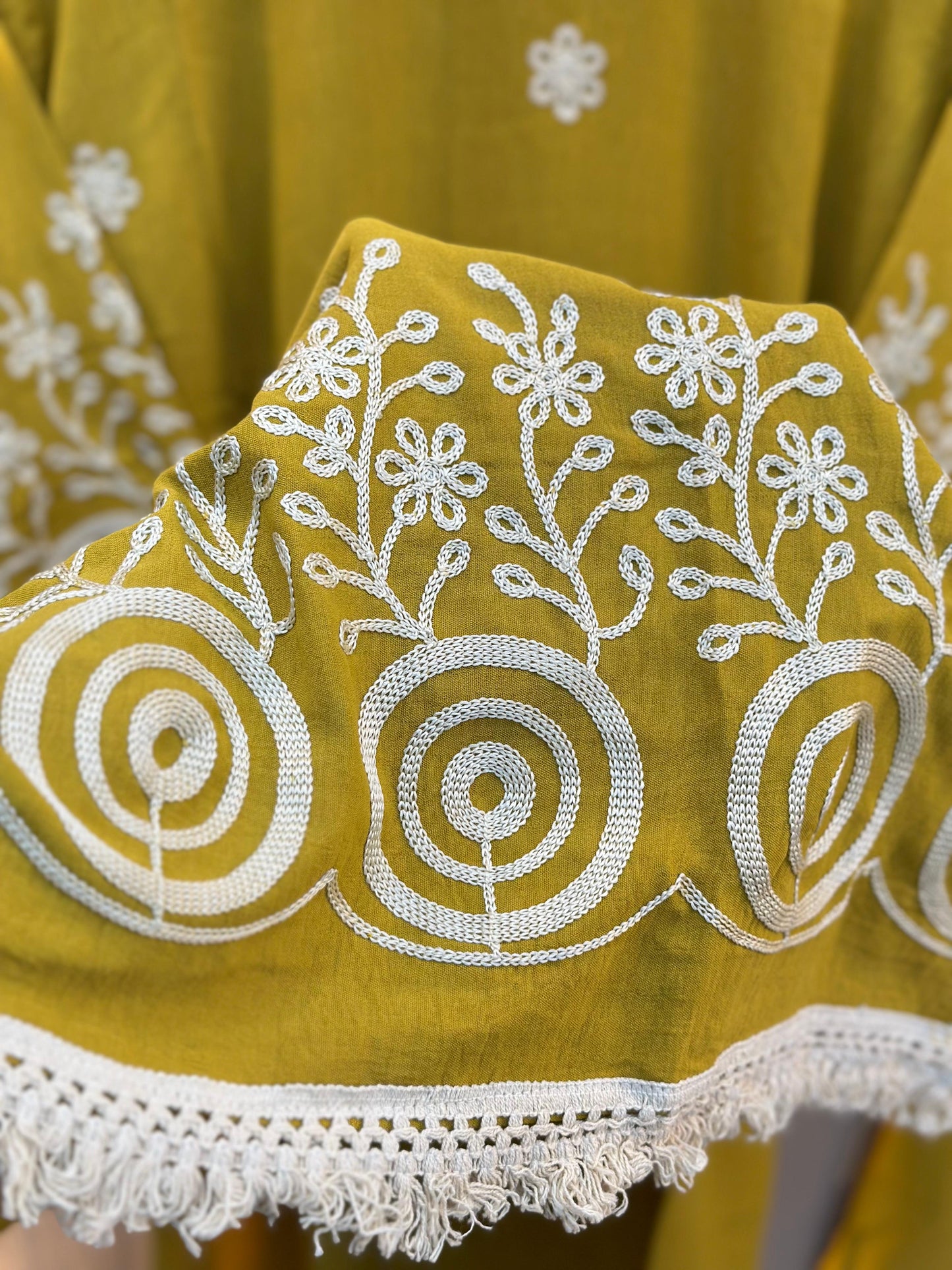 921 Modest Long Coord-Set - Mustard
