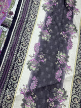 851 Readymade Pakistani Floral Embroidery Lawn Suit