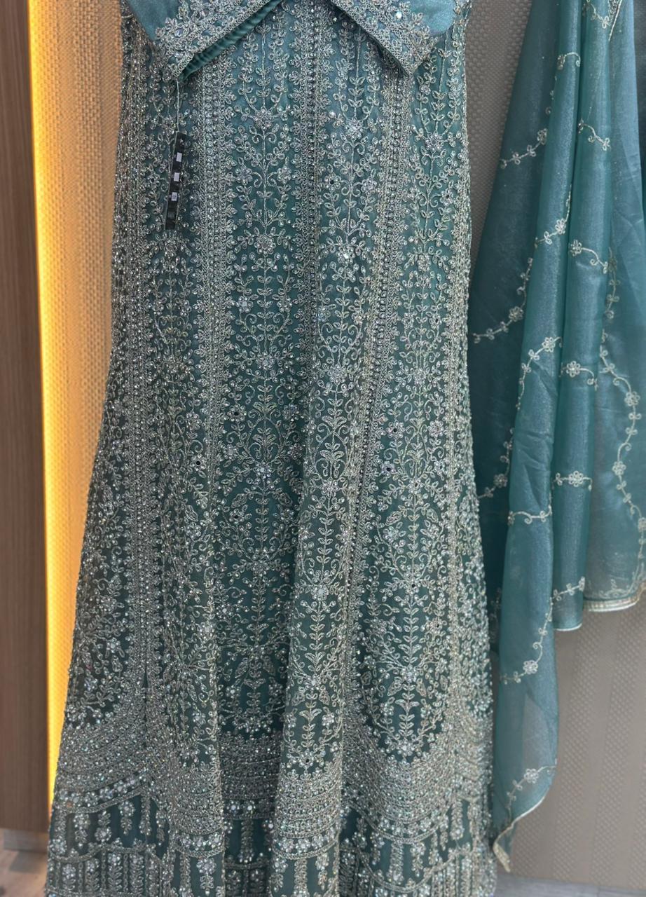 863 Readymade Anarkali Gown