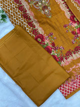 1006 Unstitched Casual Lawn Suit