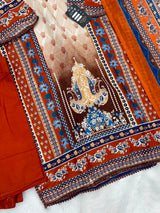 1258 Pakistani Printed Suit