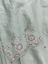 1431 Heavy Pakistani Partywear - Mint Green