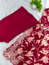 814 Readymade Pakistani Printed Coord-Set