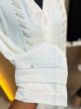 1123 The Premium Abaya - Ivory