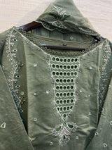 621 Premium Pakistani Party Wear - Green