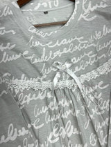 1343 Korean Bow Night Wear