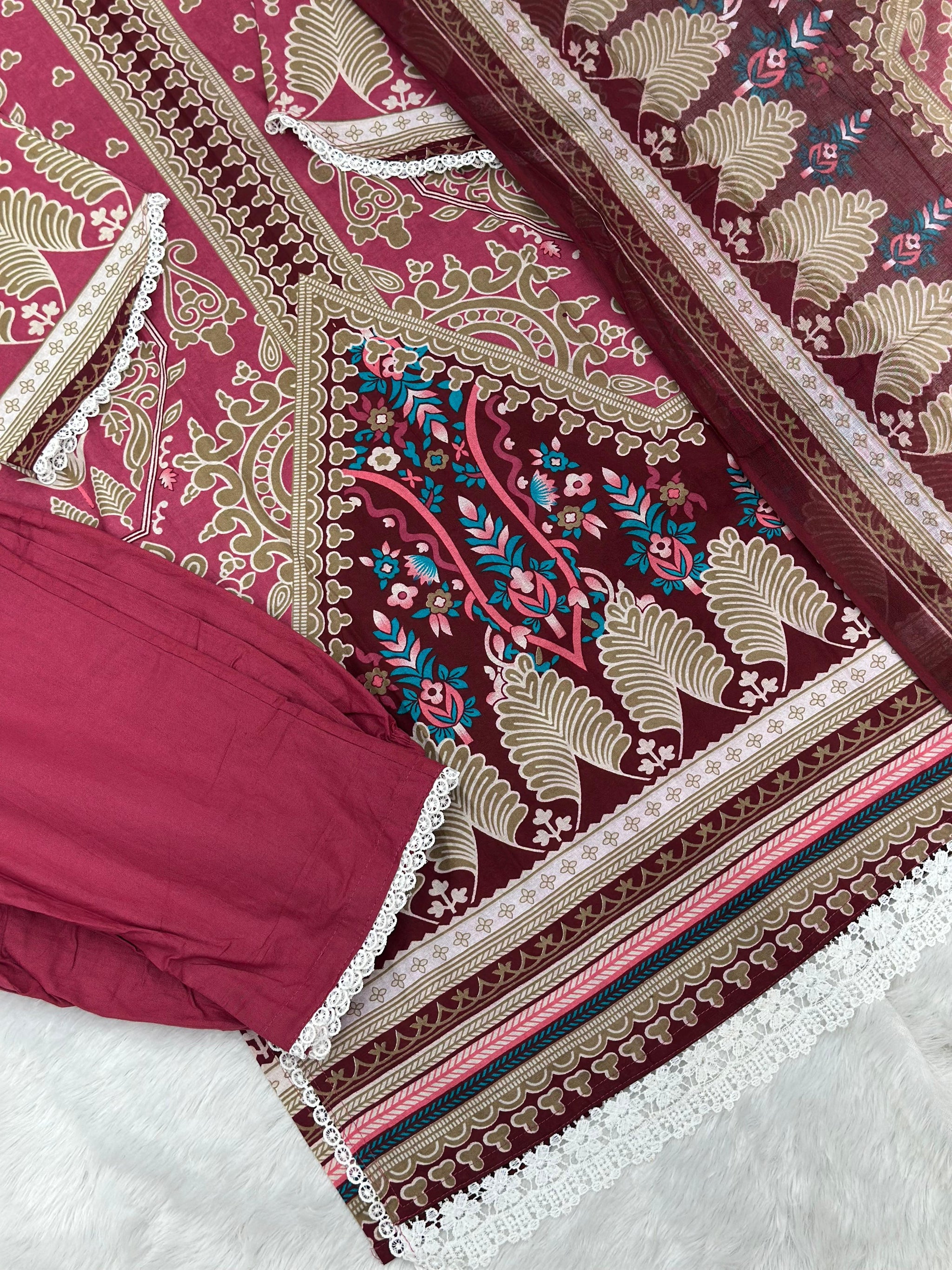 1071 Pakistani Printed Suit