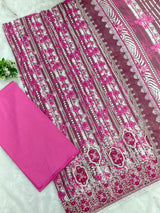 995 Unstitched Casual Lawn Suit