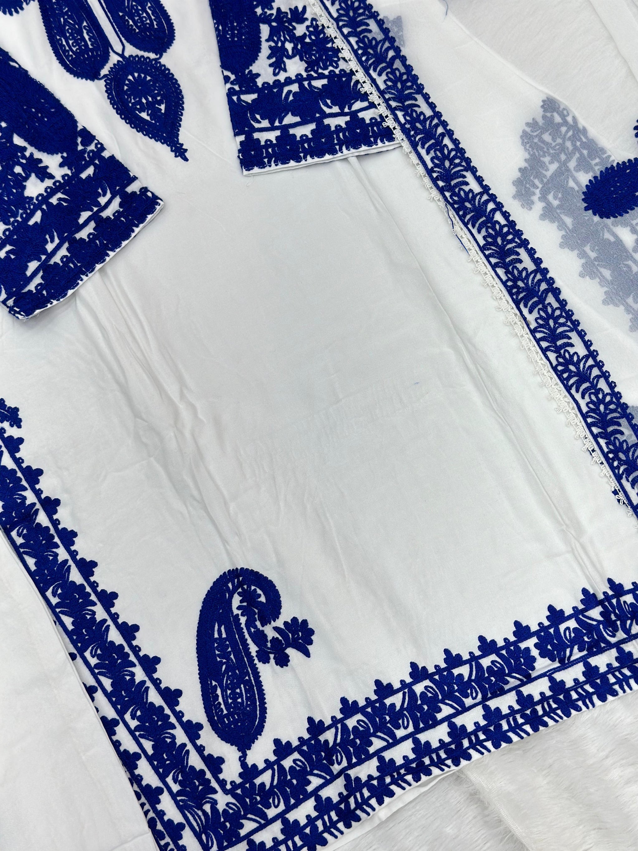 808 Readymade Pakistani 3pc Palazzo Coord-Set