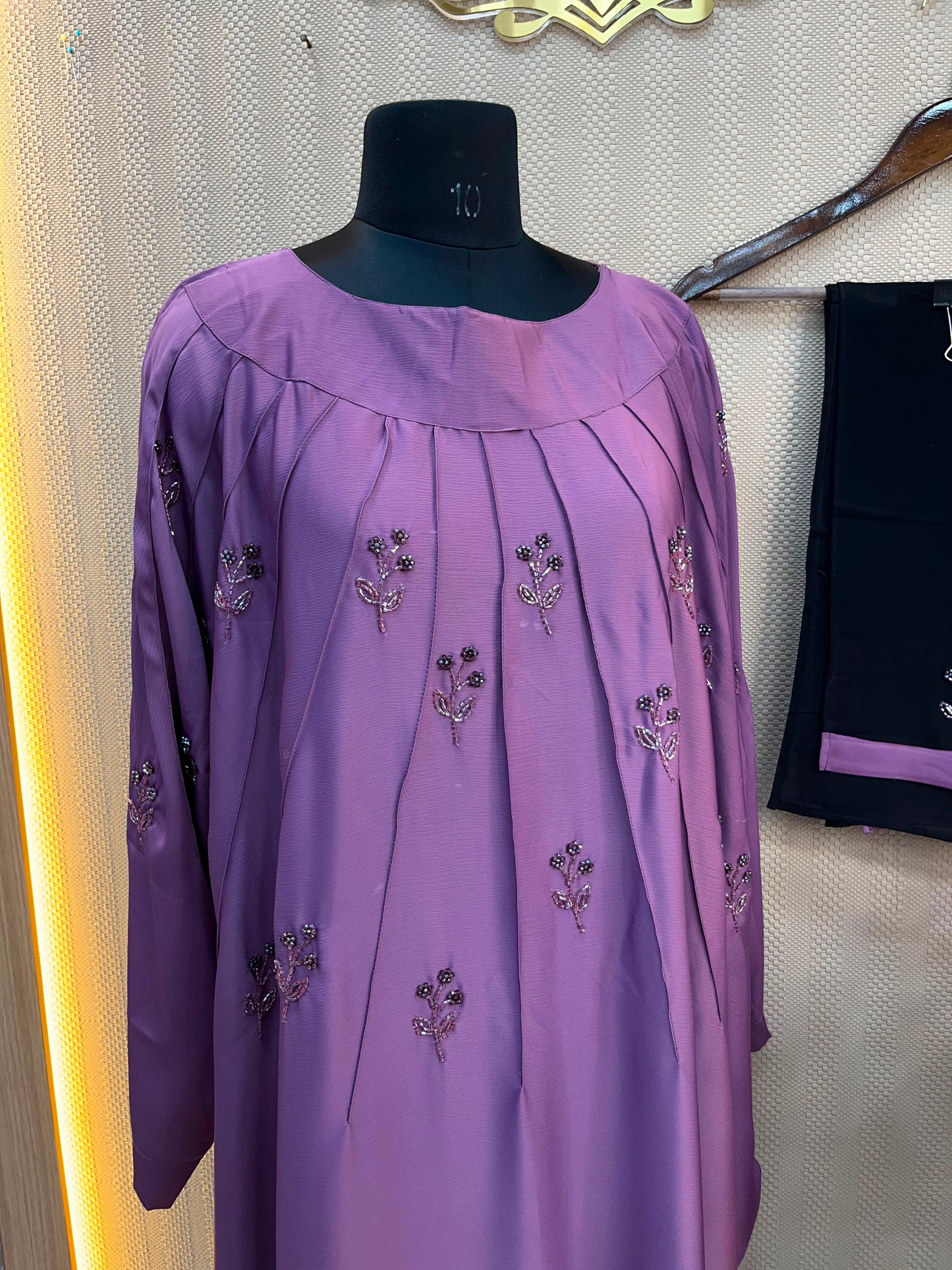 1131 The Premium Abaya - Purple