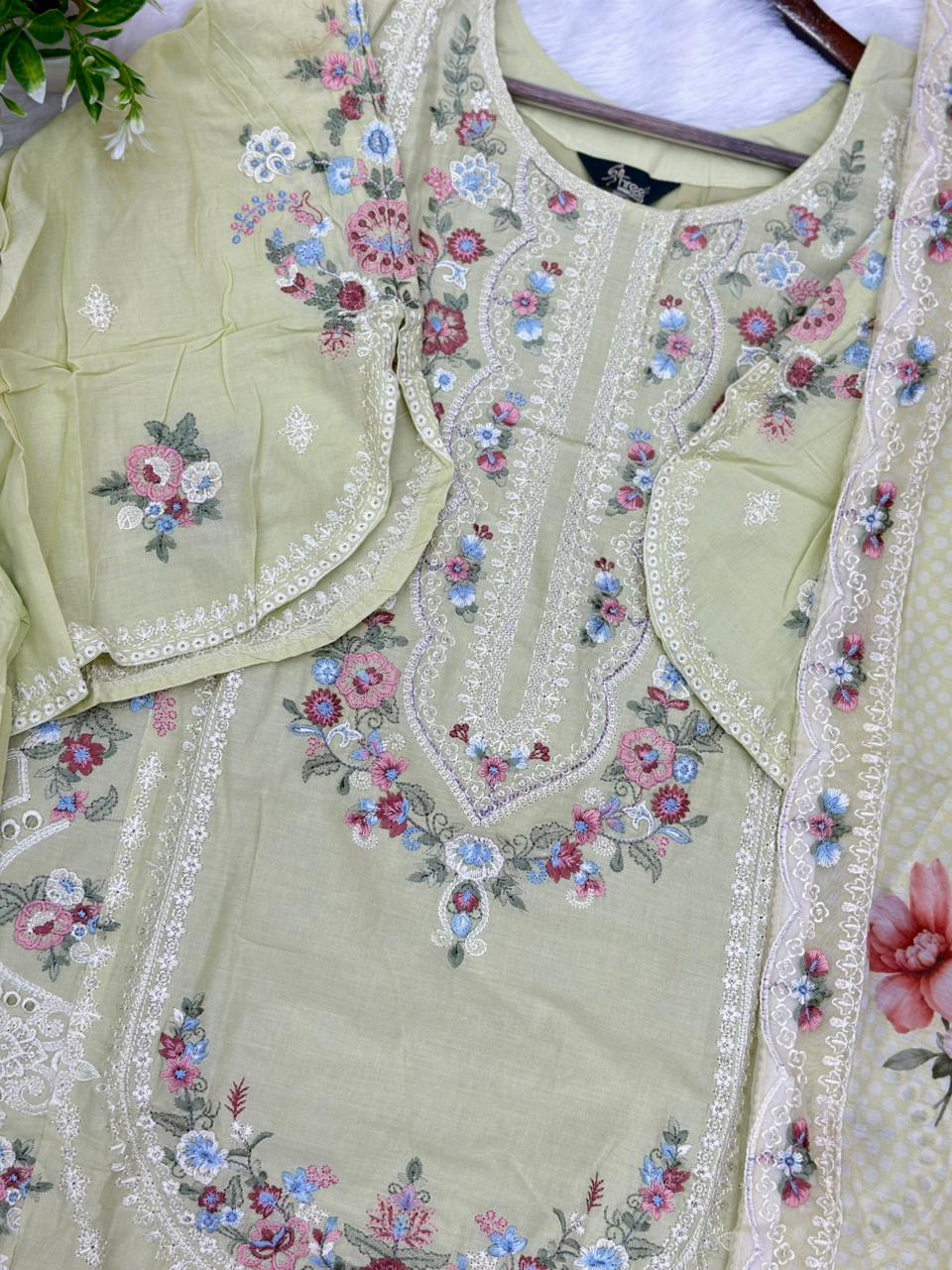 777 Readymade Pakistani Heavy Embroidered Coord-Set