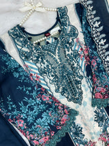 1498 Pakistani Heavy Lawn Suit - 3