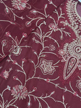 847 Ramsha | Dastak Luxury Chiffon Collection | Q-203 - Unstitched