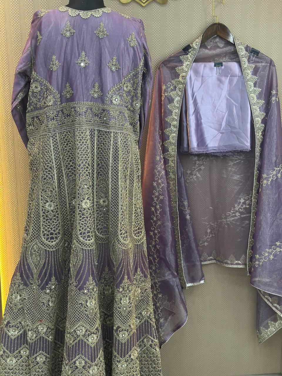 859 Readymade Anarkali Gown