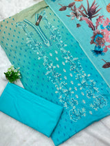 994 Unstitched Casual Lawn Suit