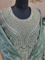 861 Readymade Anarkali Gown