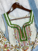 1289 Pakistani Embroidered Suit - Vandana Sobia Nazer