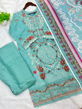 830 Pakistani Lawn Cotton Suit