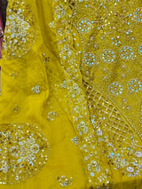 1442 Motifz Unstitched Partywear - Yellow