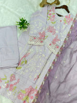 709 Pakistani Heavy Lawn Suit