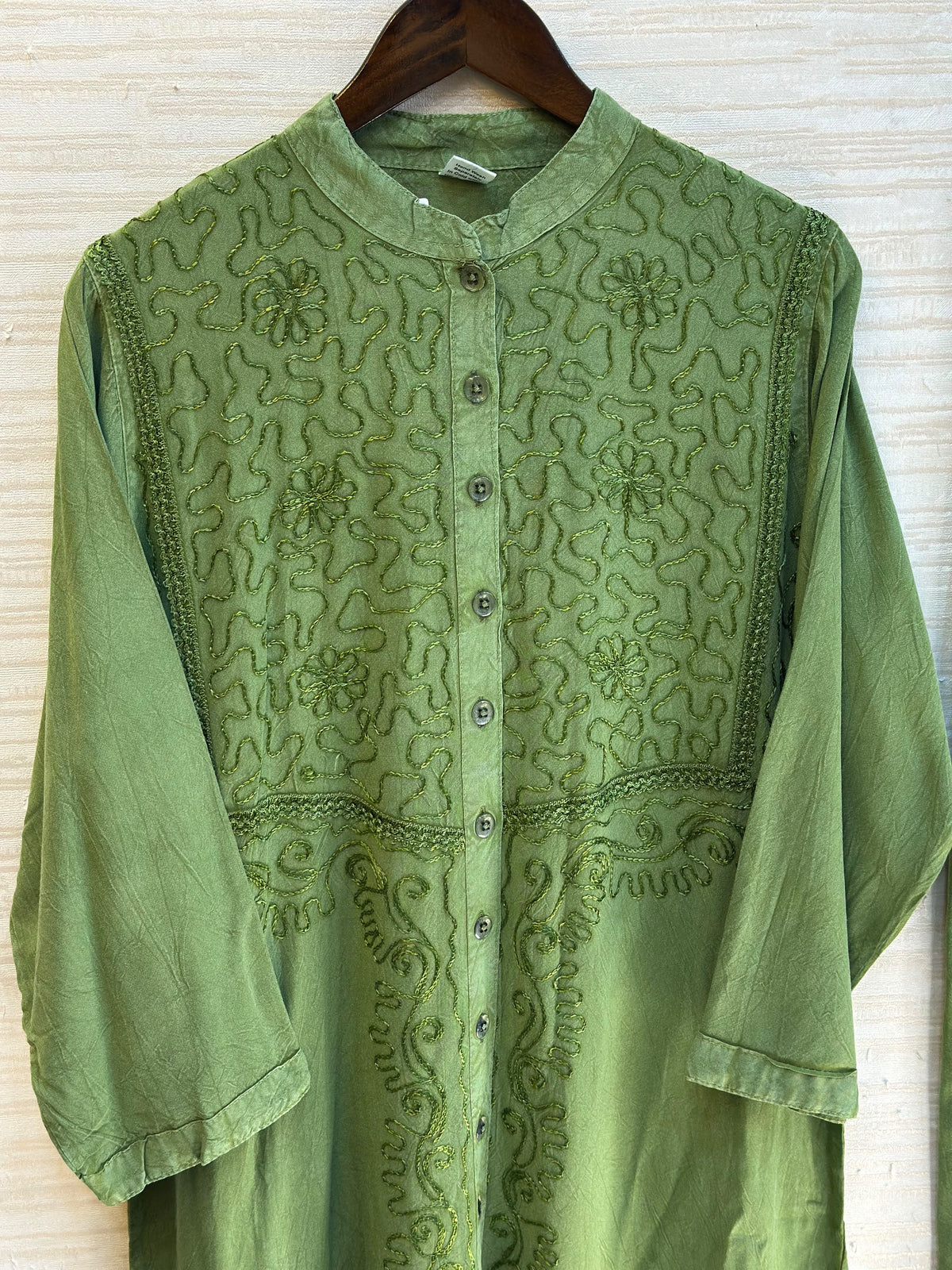 1399 Kashmiri Embroidered CoordSet - Green