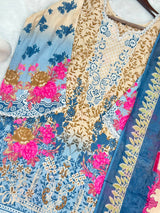 928 Pakistani Embroidered Suit