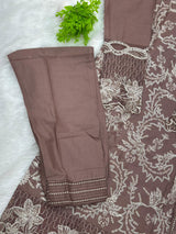 757 Elan Readymade Pakistani Heavy Embroidered Lawn