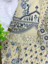 1224 Pakistani Embroidered Suit