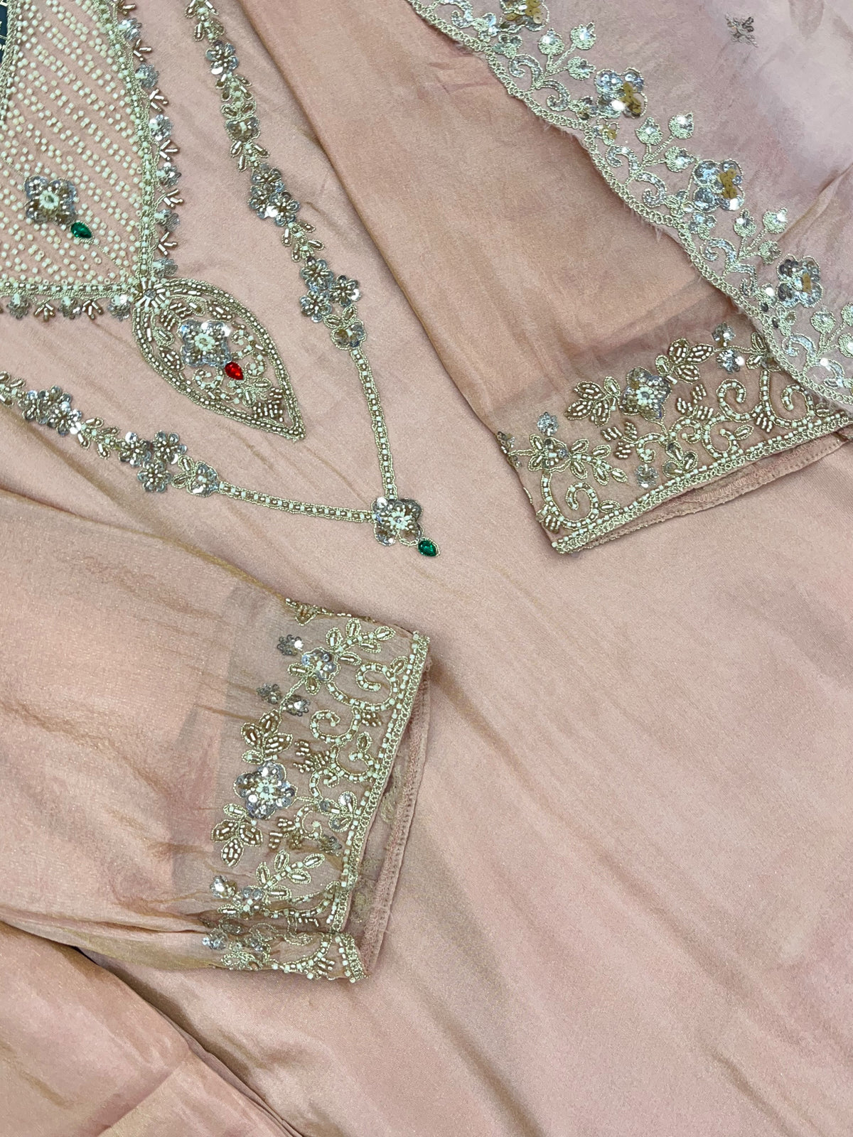 1425 Pakistani Sharara Set - Pink