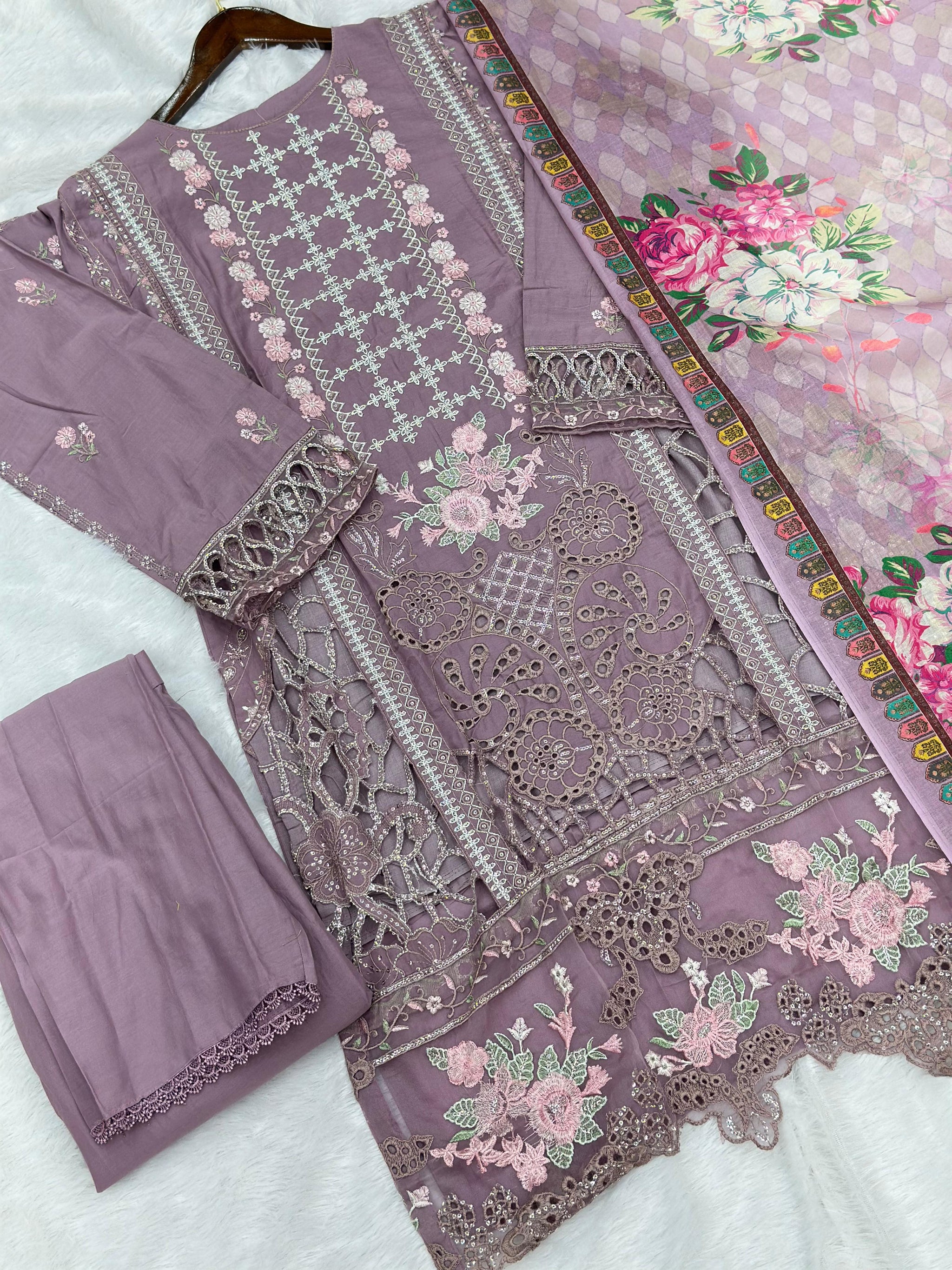 643 Premium Pakistani Lawn Suit