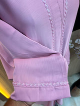 1121 The Premium Abaya - Pastel Pink