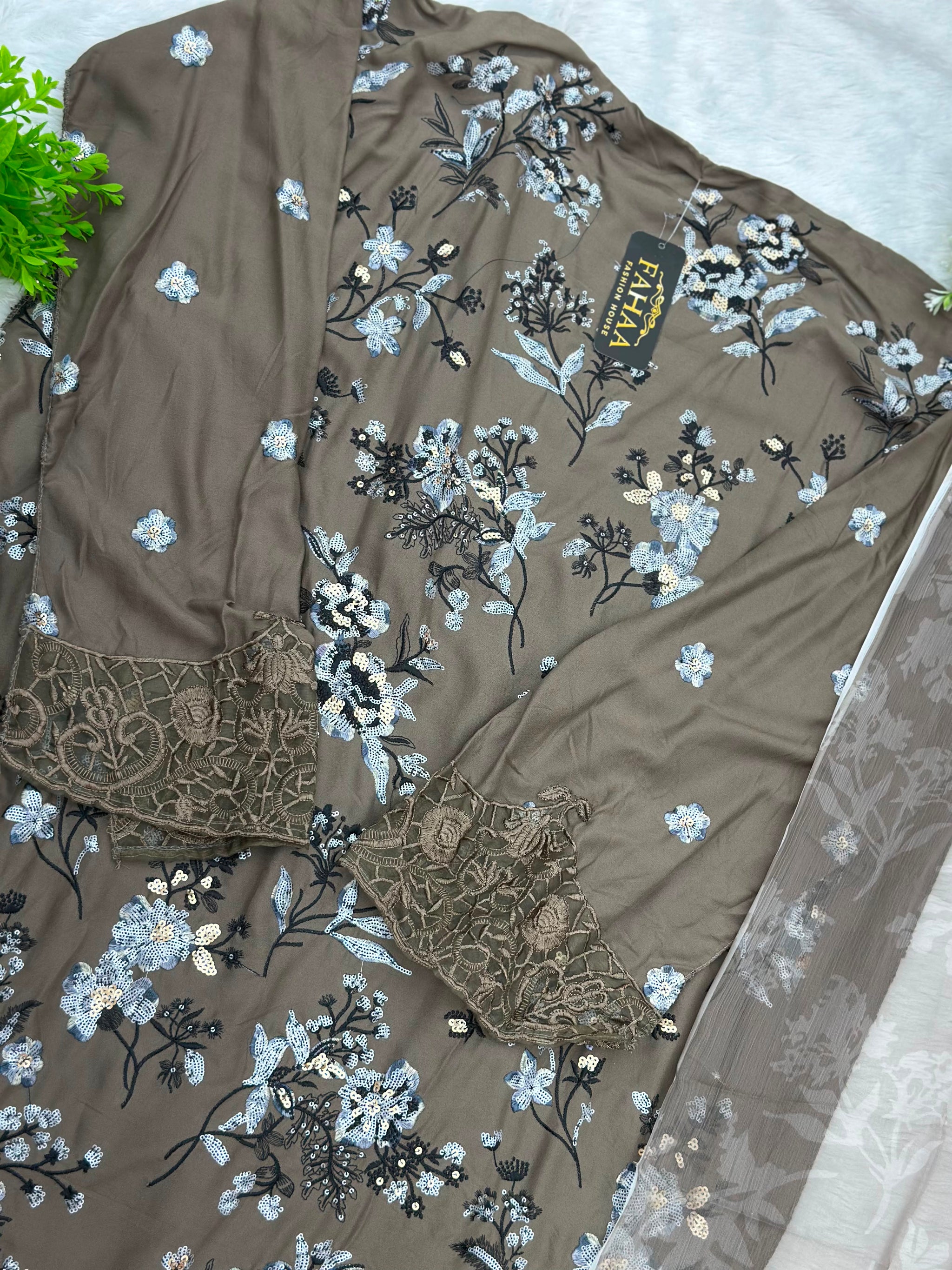 977 Unstitched Maria-B Lawn Suit