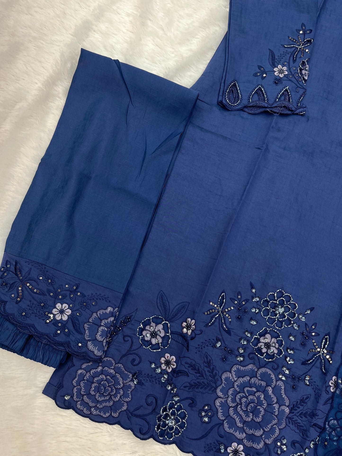 1148 Premium Pakistani Partywear - Royal Blue
