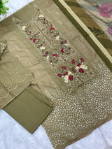 891 Unstitched OG Adan's Libas Zaria Chikankari Lawn Suit