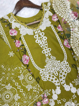 821 Pakistani Lawn Cotton Suit