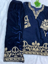 1283 Imported Velvet Coordset