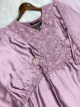638 Mushk Farshi Set - Mauve