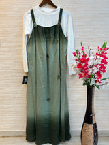 1015 Floral Flare Coord Set - Sage Green