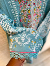 1107 Pakistani Embroidered Suit